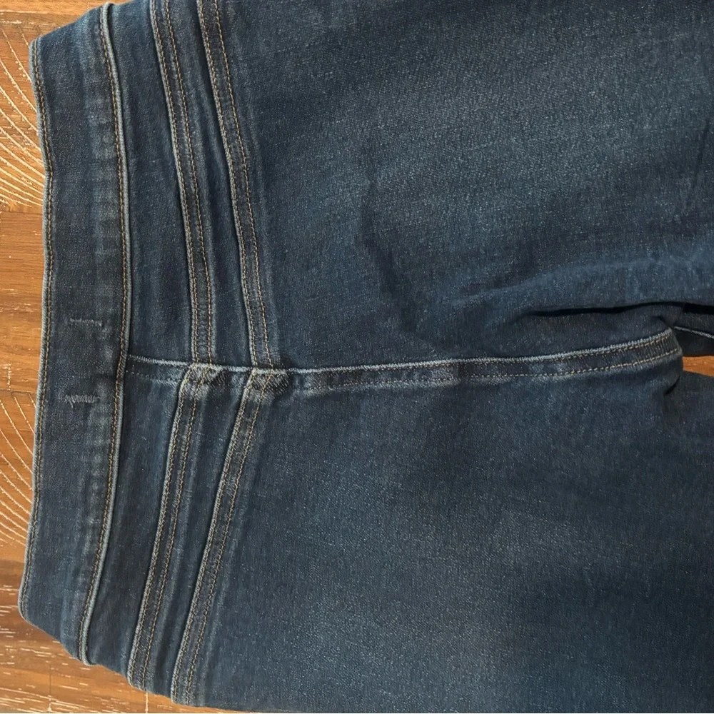 Express Dark Indigo Flare Jeans - Picture 5 of 7